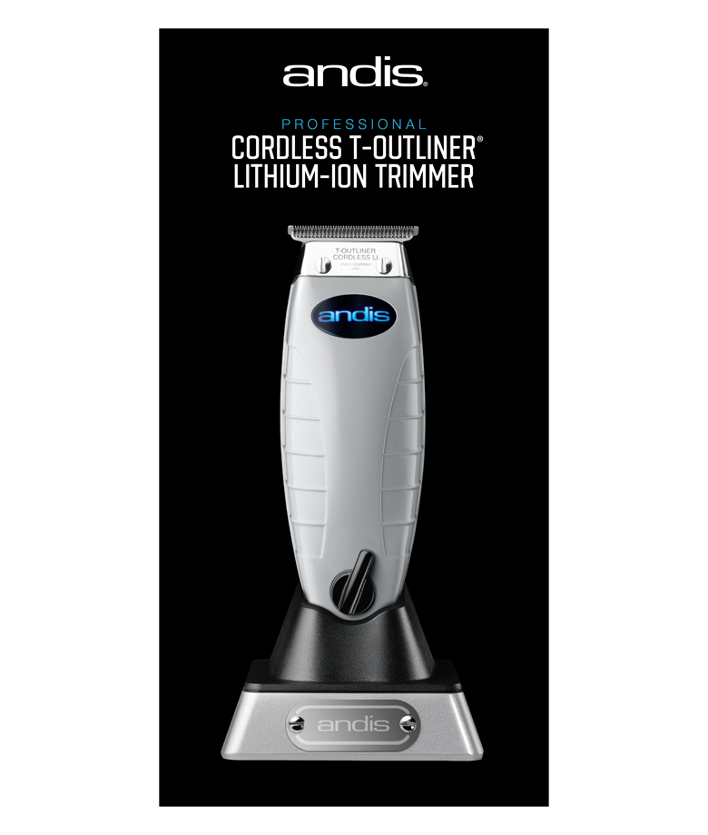 Andis Cordless T-Outliner Hair and Beard Trimmer 74000