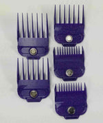 Load image into Gallery viewer, Andis Small 5 Pieces Nano-Silver Magnetic Comb Set Clipper Guards Barber #66345
