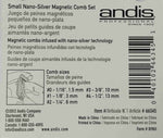 Load image into Gallery viewer, Andis Small 5 Pieces Nano-Silver Magnetic Comb Set Clipper Guards Barber #66345
