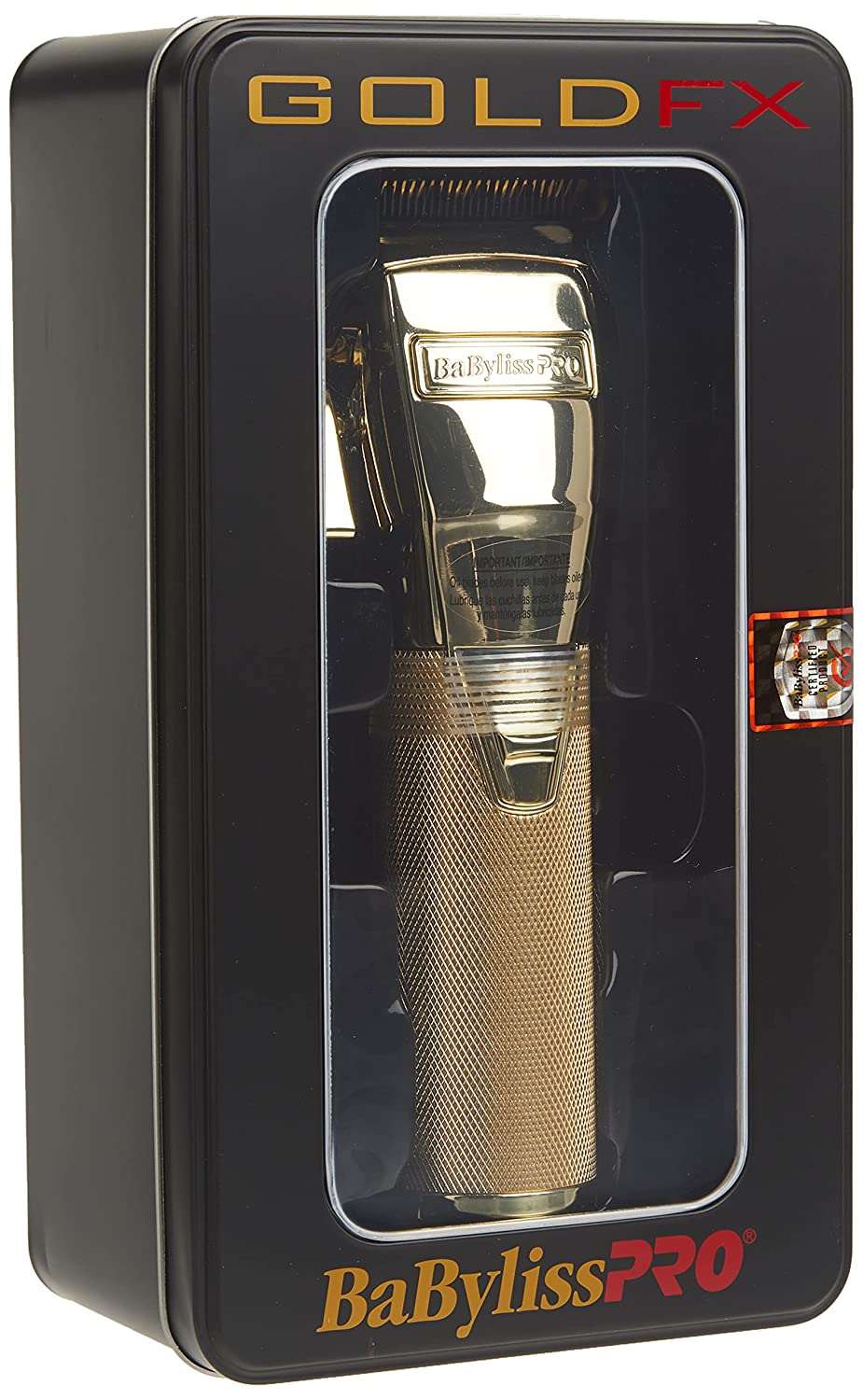 BaBylissPRO® GOLDFX Barberology MetalFX Series Clipper FX870G Gold