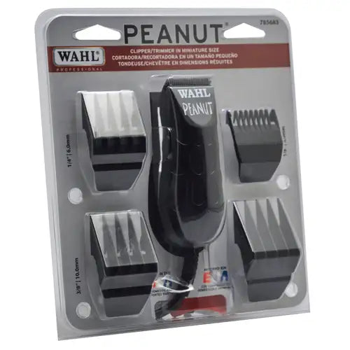 Wahl Peanut Clipper Trimmer 8655-200 Classic Black Corded Trimmer